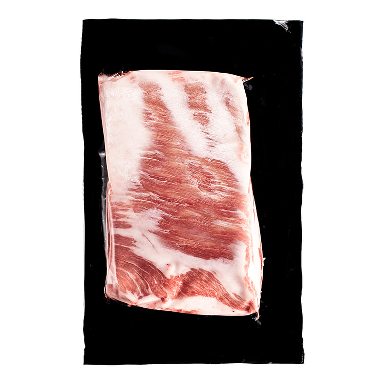 Barriga de Porco Ibérico sem Pele 2.4-2.8 libra(s)