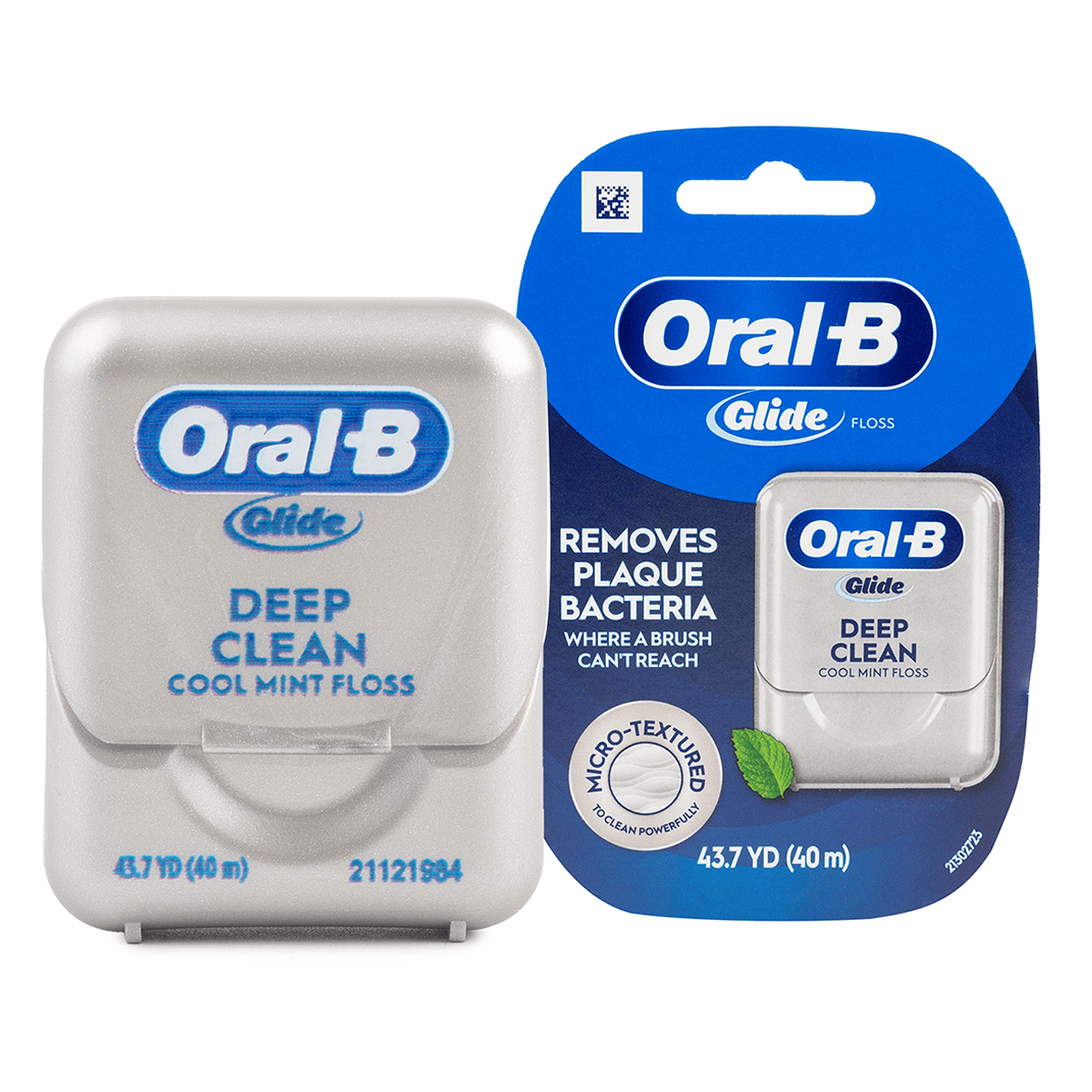 Oral-B Glide Pro-Health Deep Clean Dental Floss, Cool Mint, 40m 1 count