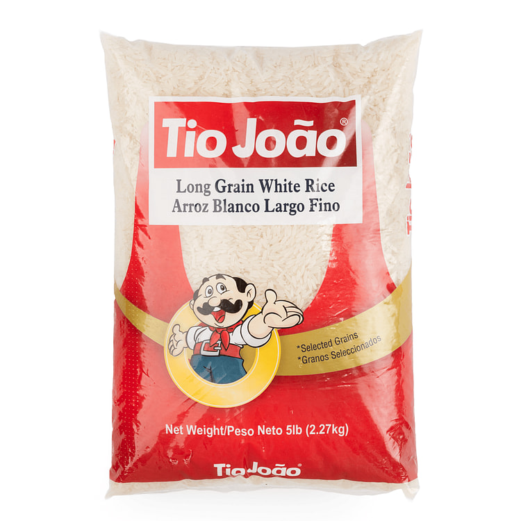 Arroz Blanco Largo Fino Tio Joao 5 libra(s)