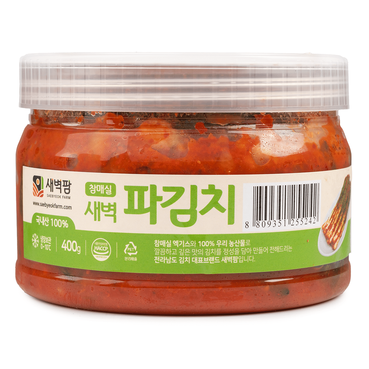 JEOLLANAM-DO GREEN ONION KIMCHI 400 g