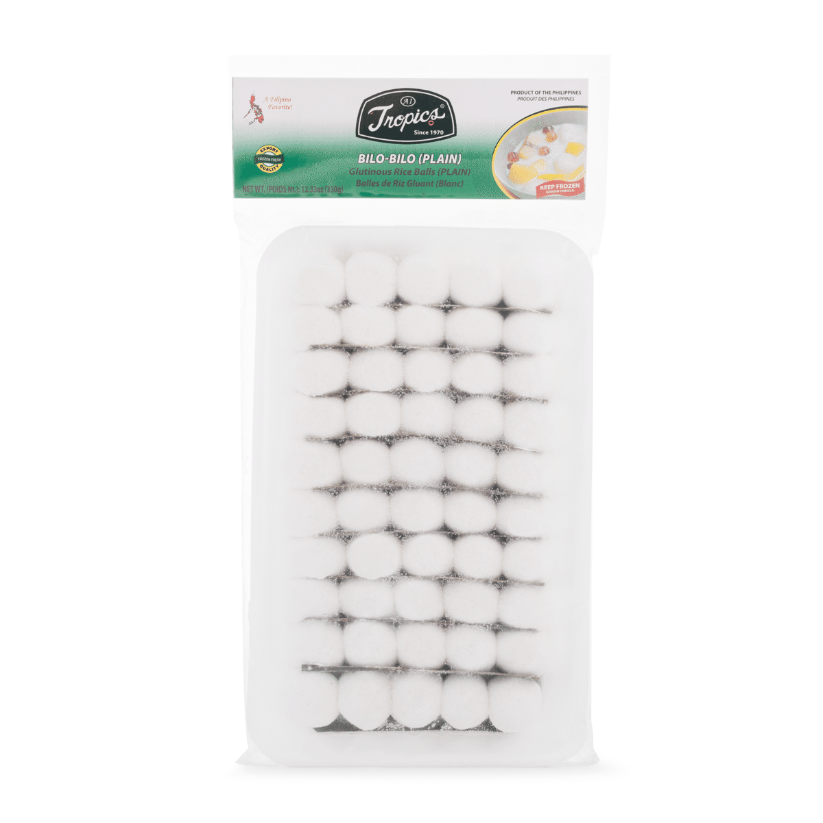 Bolinhas de Arroz Bilo Bilo Brancas Tropics 12.33 onça(s)