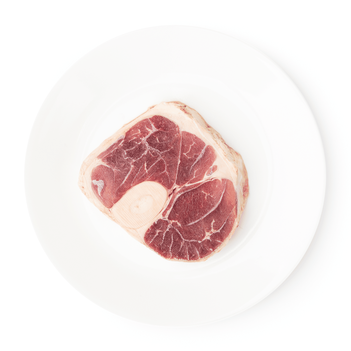 Beef Shank Bone-in Cut 1" for Stew, Frozen 0.8-1.2 lb