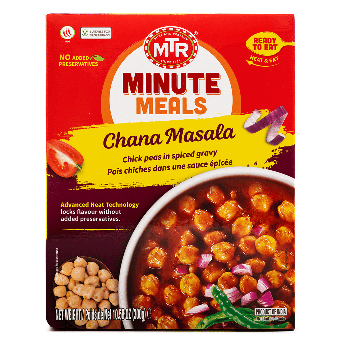 MTR Chana Masala Ready to Eat 10.5 oz