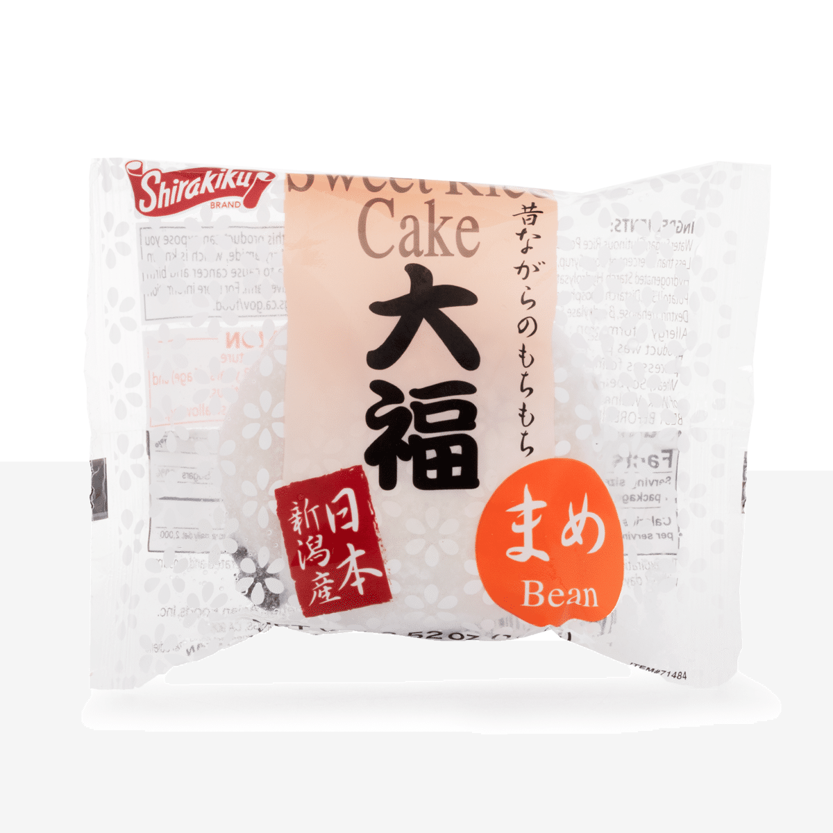Shirakiku โมจิถั่วแดง ไดฟุกุ แช่แข็ง 100 กรัม