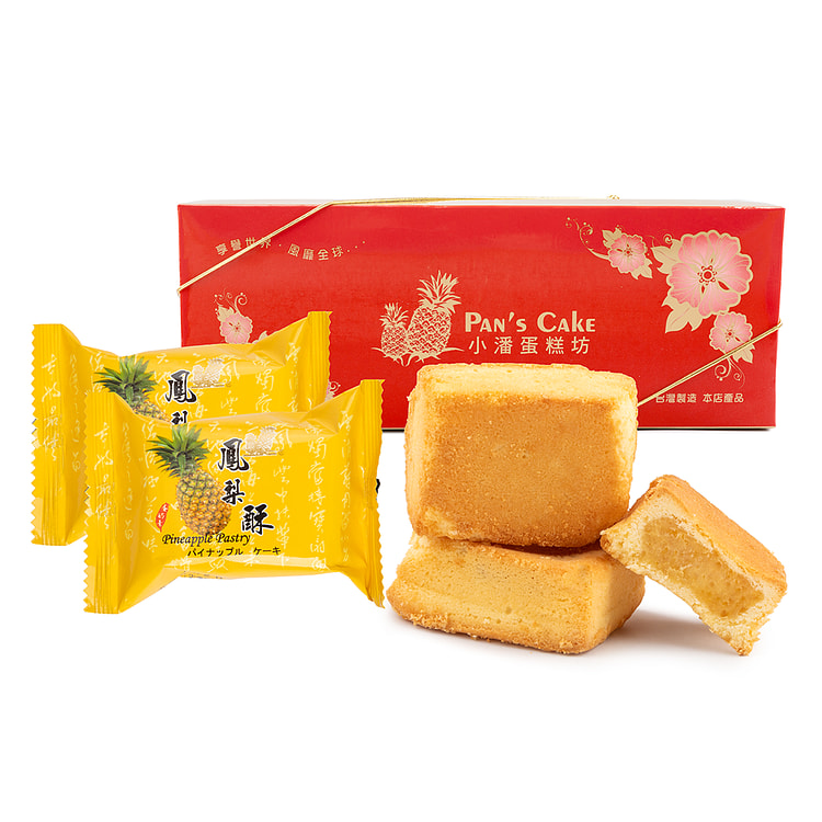 小潘蛋糕坊 凤梨酥(12个) 1 盒