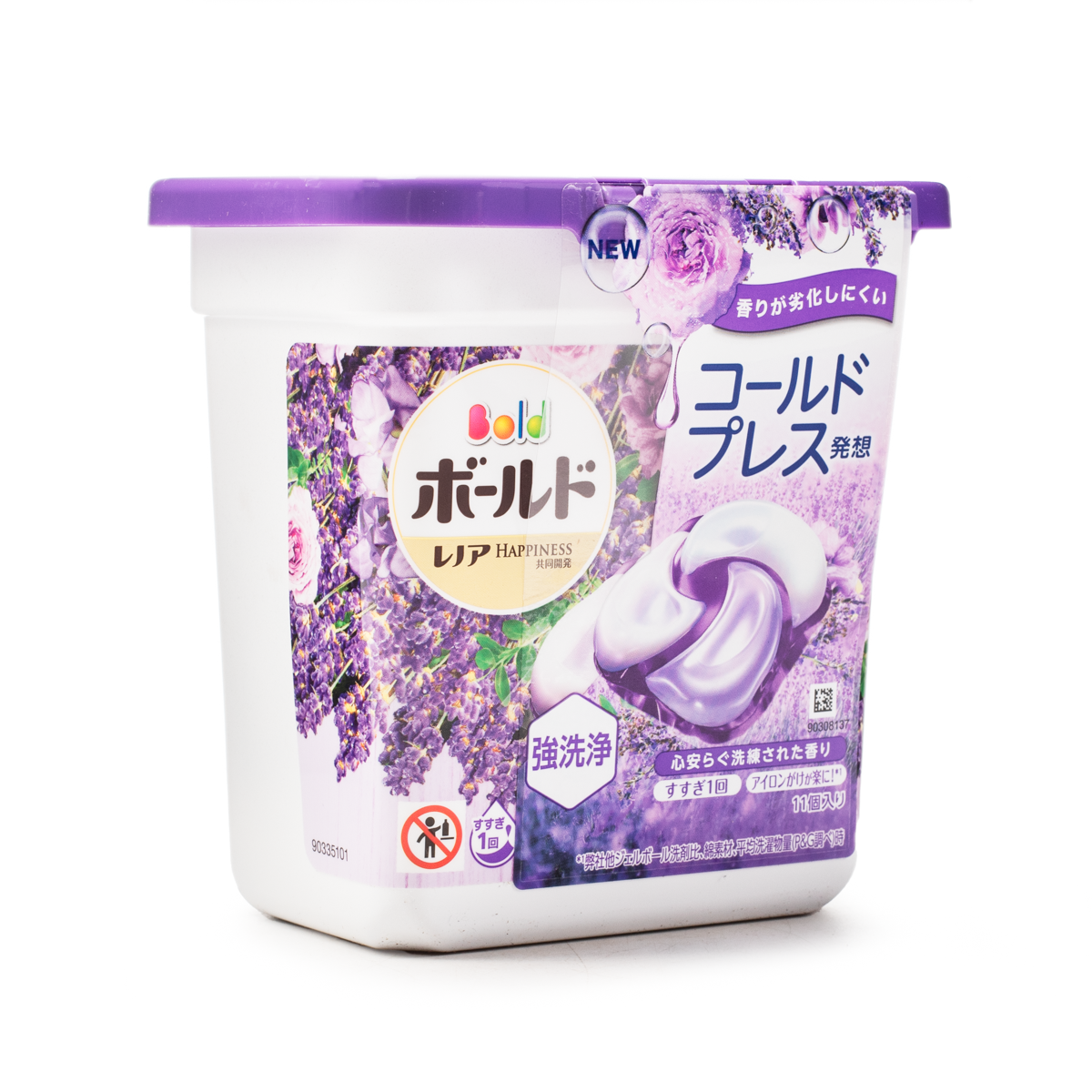 P&G ボールド 選択洗剤 ジェルボール4D ラベンダー&フローラルガーデン