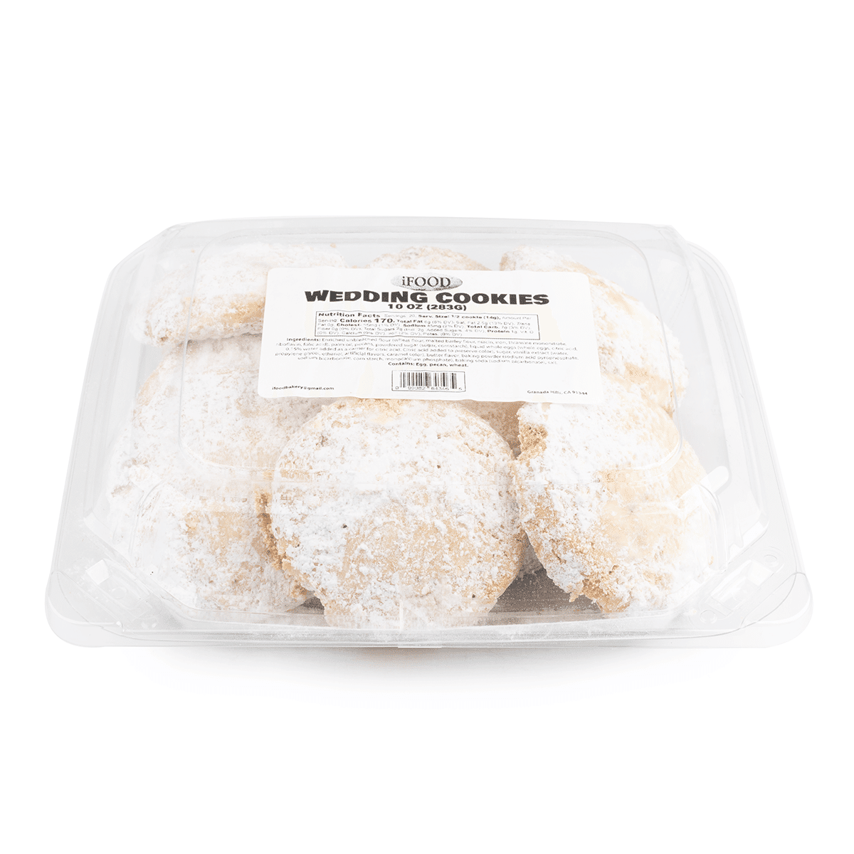 IFoods Wedding Cookies, Frozen 10 oz