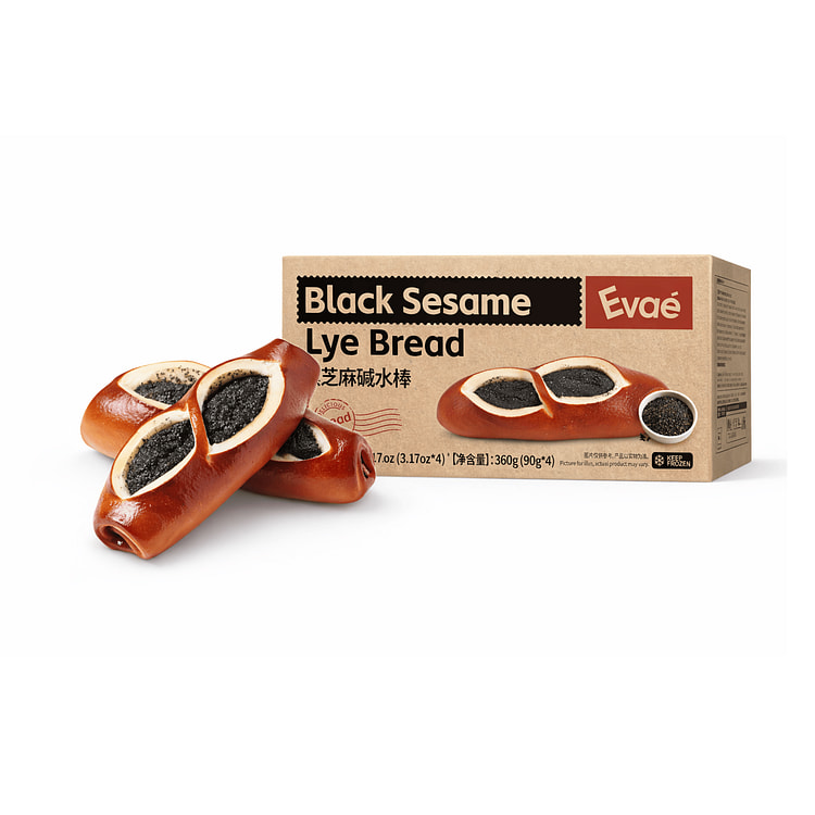 Evae 黑芝麻碱水棒 4根入 320 克