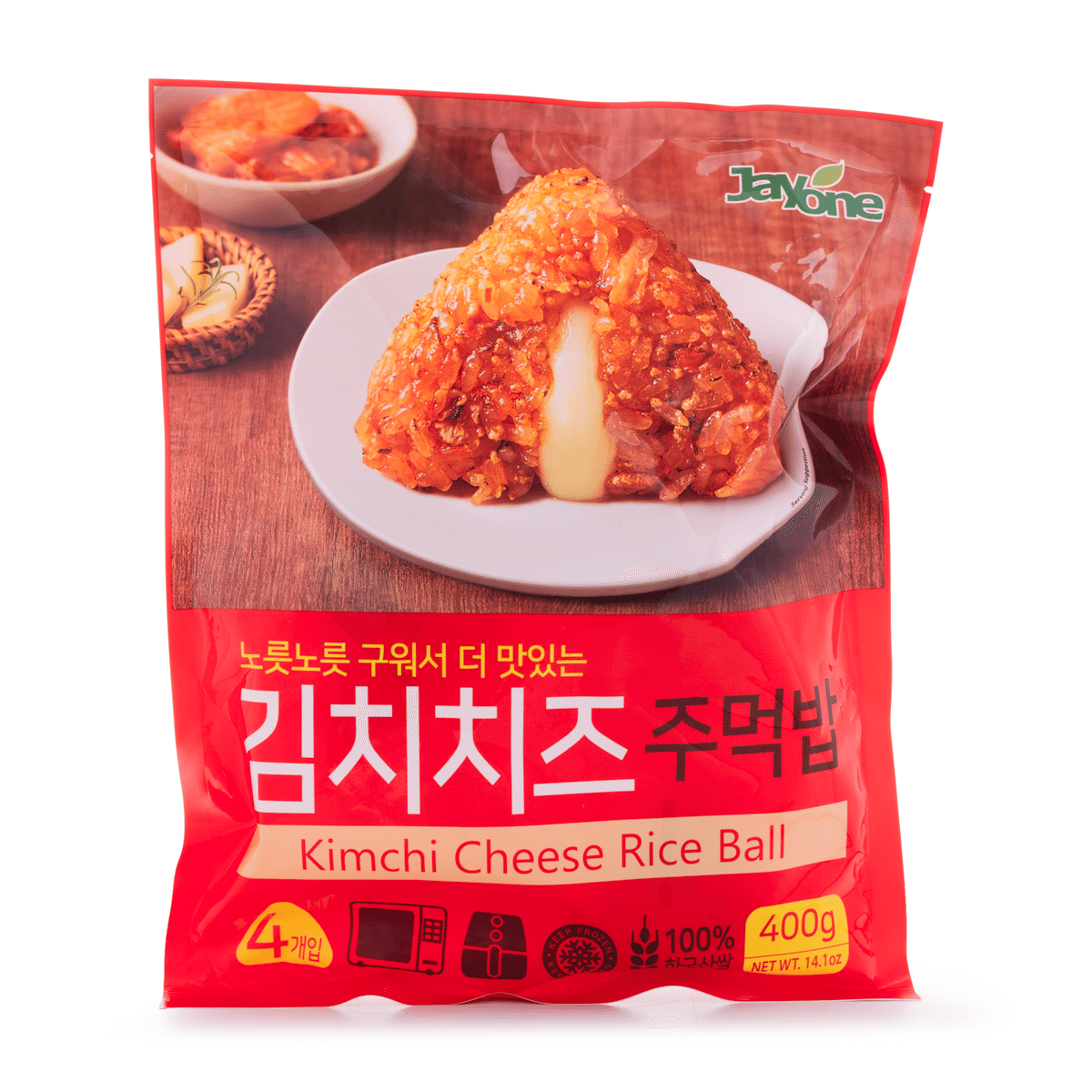 Jayone Kimchi Cheese Rice Ball, Frozen 400 g