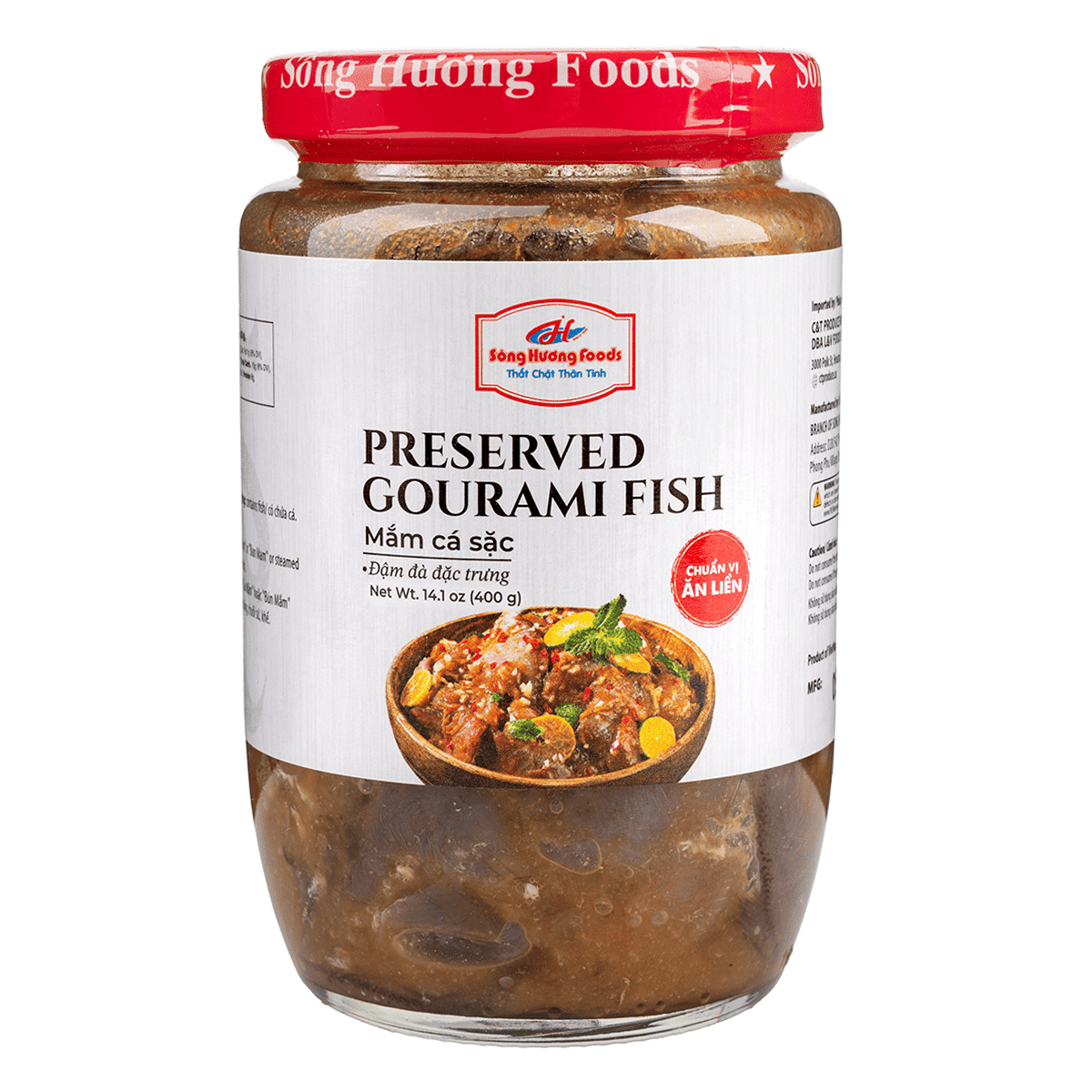 Song Huong Preserved Gourami Fish 15.5 oz