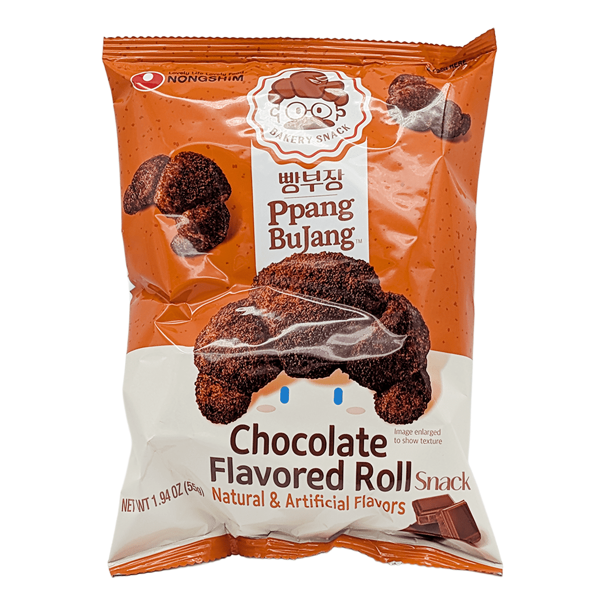 NONGSHIM Ppang bujang Choco Bread 55 グラム