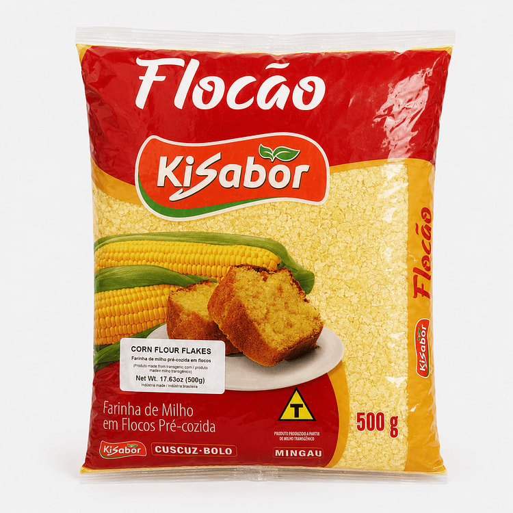 Kisabor Corn Flour Flakes 500 g