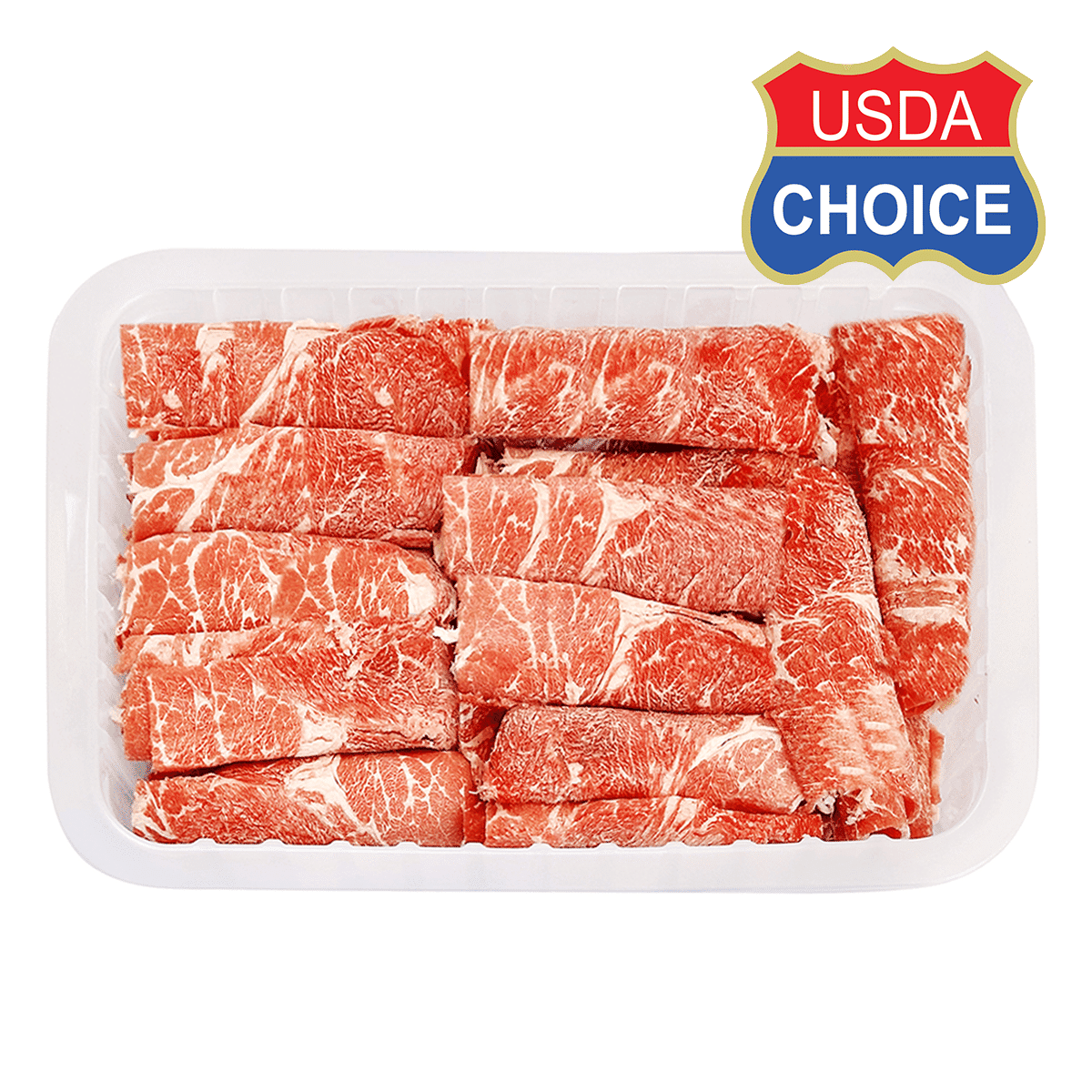 火锅牛肉卷(牛腱)USDA Choice 12 盎司