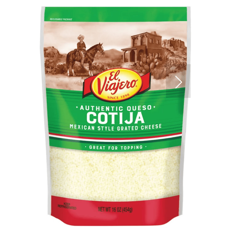 El Viajero Grated Cotija Cheese 16 オンス