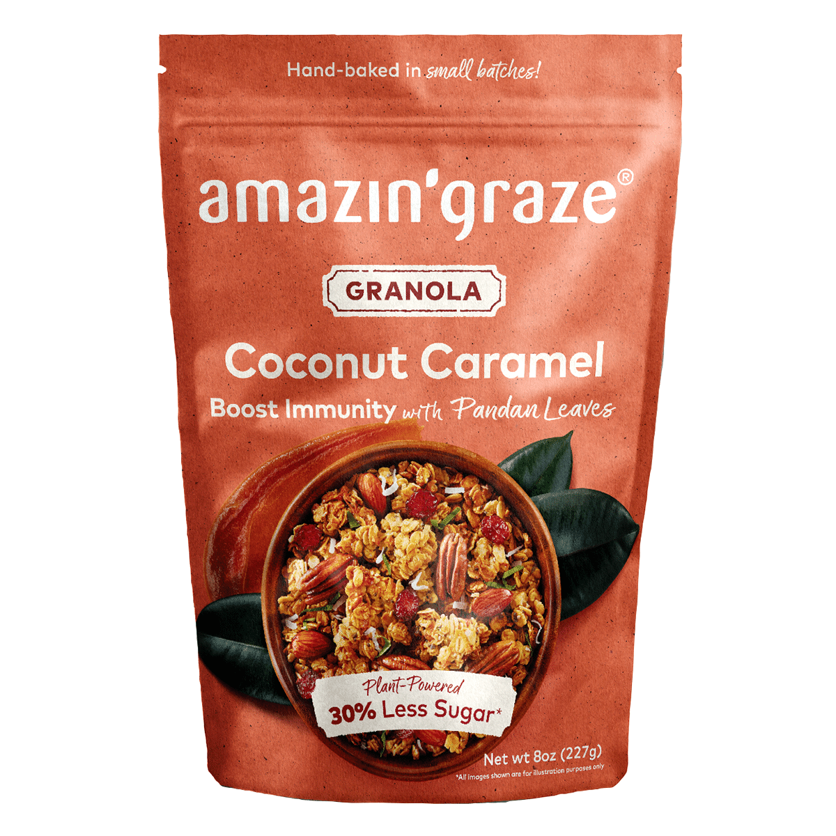 Amazin' Graze Pandan Caramel Granola 8 oz