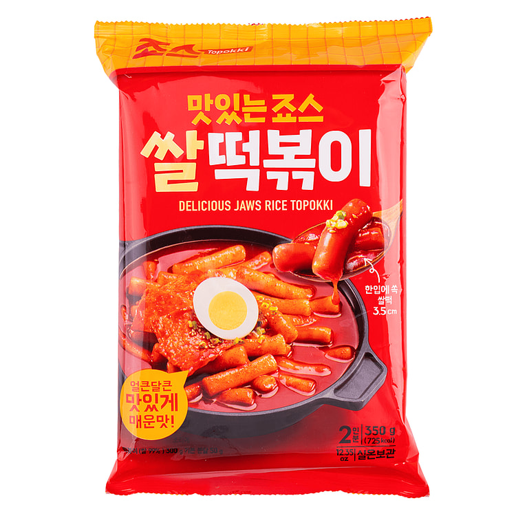 Jaws Teokbokki (Spicy Rice Cake) Original 363 g