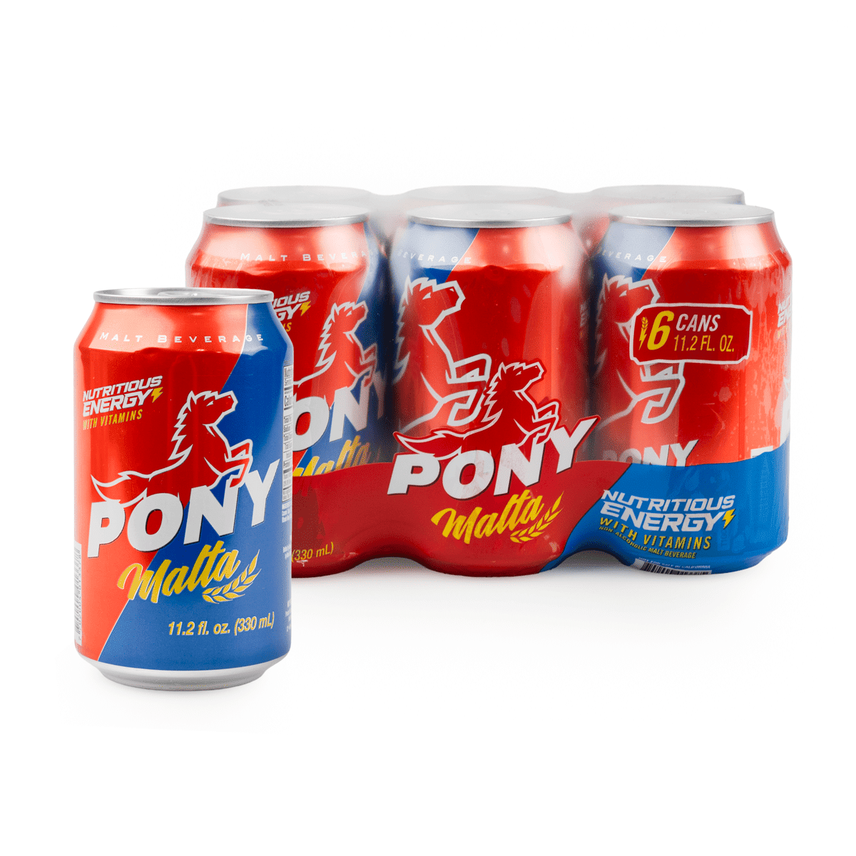 Pony Malta 330 mililitro(s)*6 latas