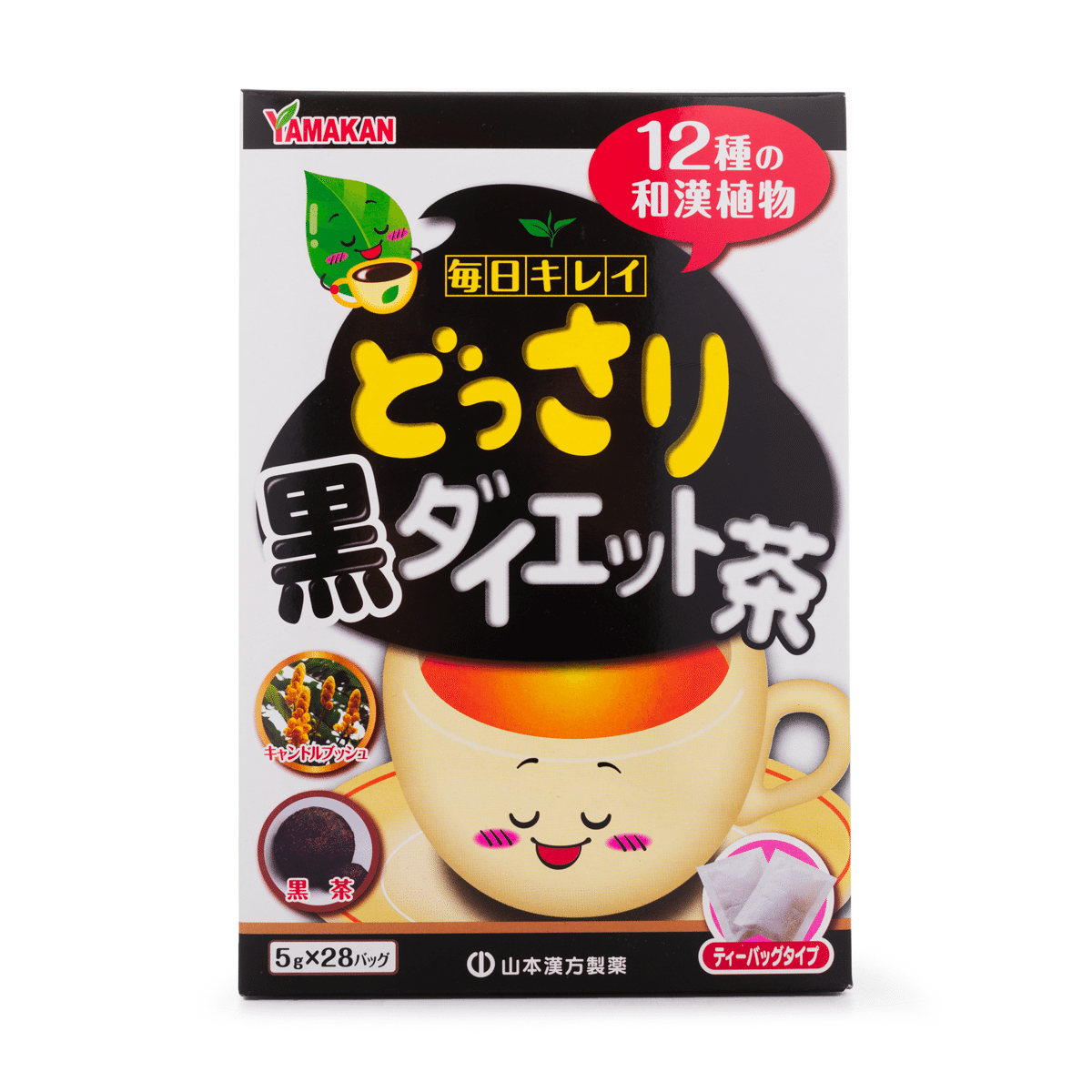YAMAMOTO Black Dieter's Tea 28pcs 1 케이스