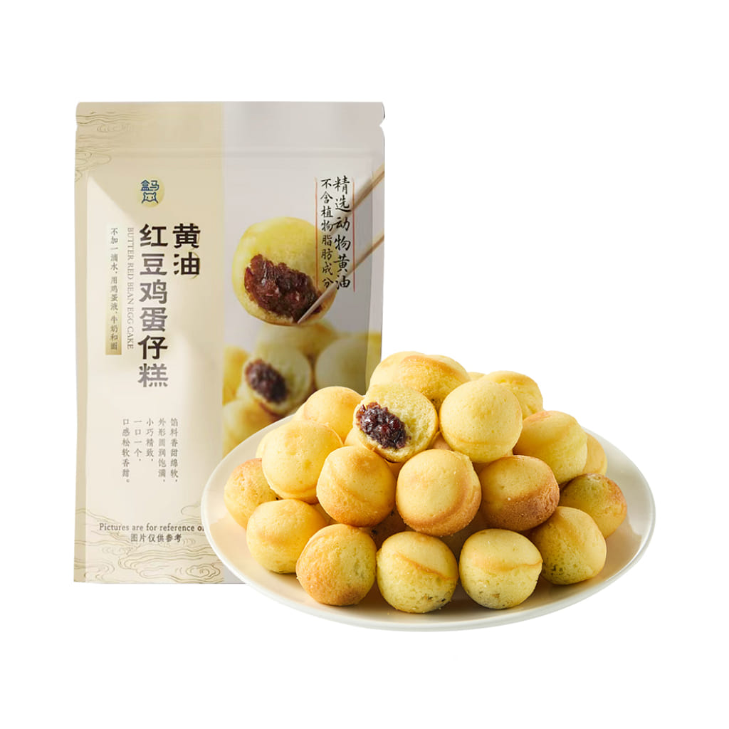 盒马 黄油红豆鸡蛋仔糕 冷冻 450 克
