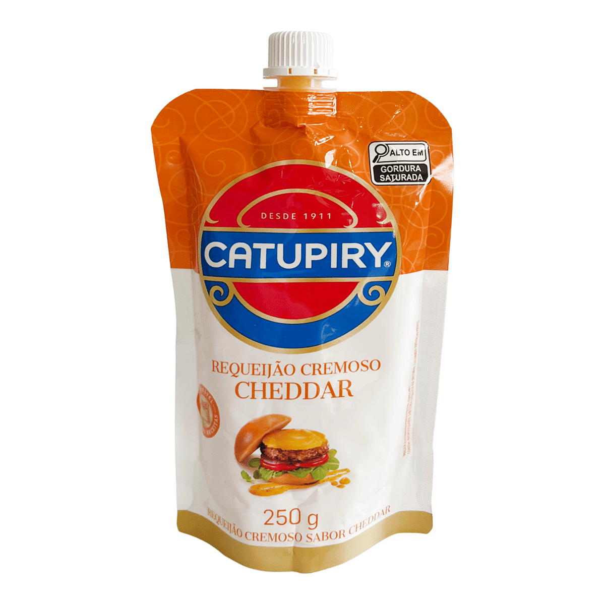 Requeijao Cremoso Cheddar Pouch 250 g