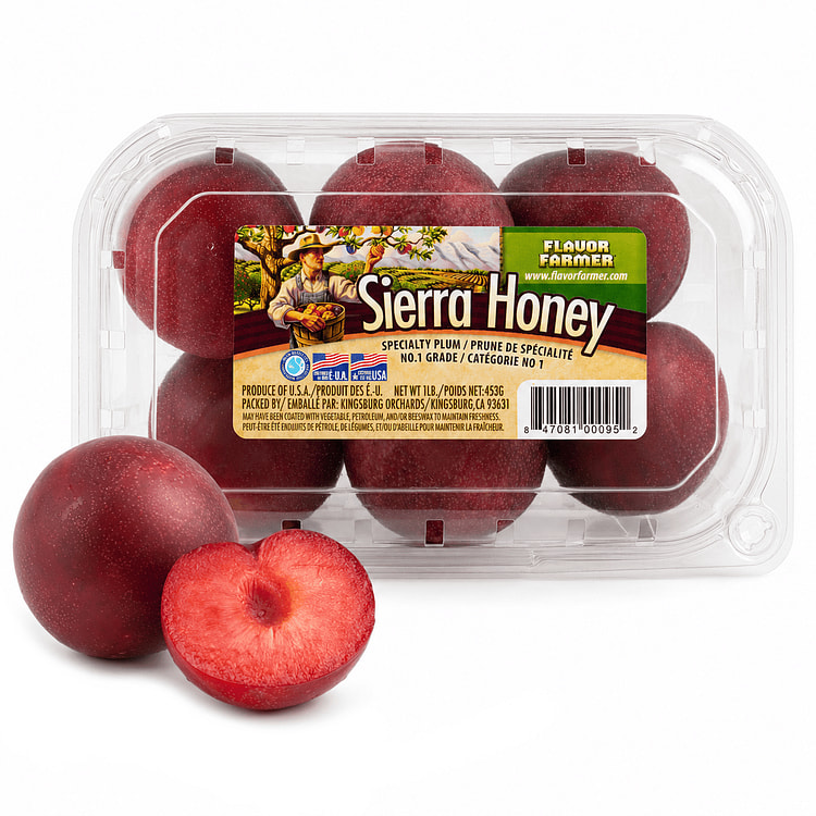 Sierra Honey Specialty Plums 1 lb