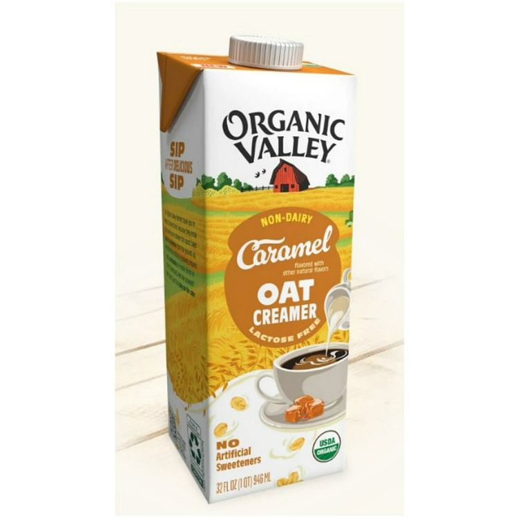 Organic Valley Lactose Free French Caramel Oat Creamer 32 oz