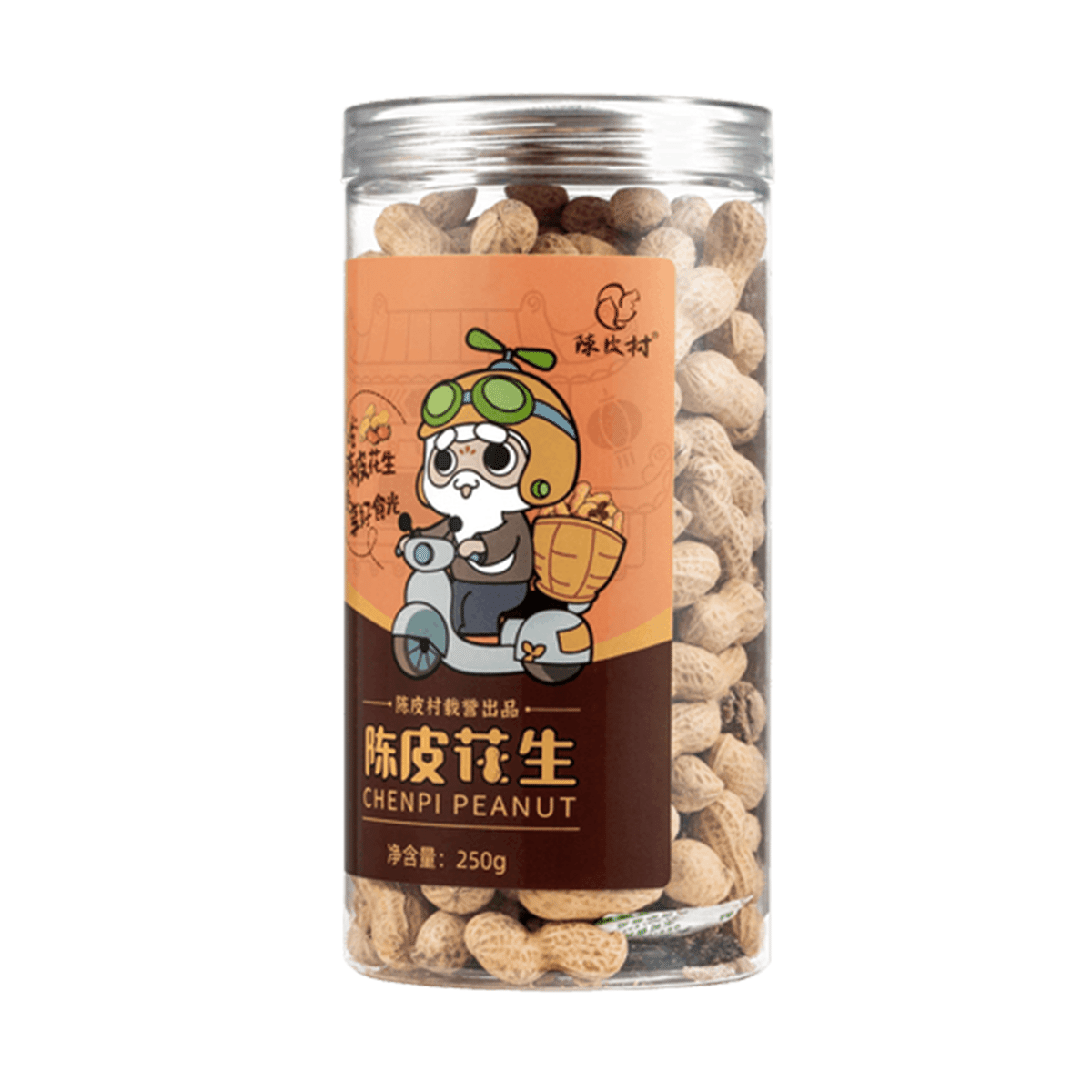 Tangerine Peel Village Dried Aged Tangerine Peel Peanuts 250 g*36 pack