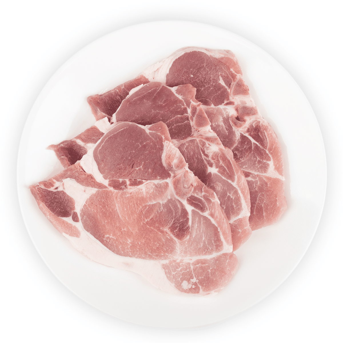 Costeleta de Porco com Osso Fatiada 10mm, Congelada 2 lb