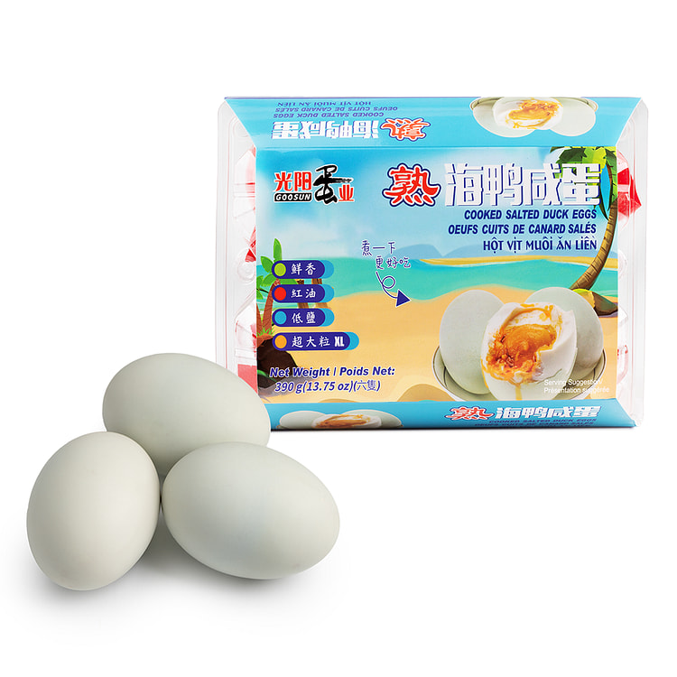 光阳 熟海鸭咸蛋 (新旧包装混发) 390 克