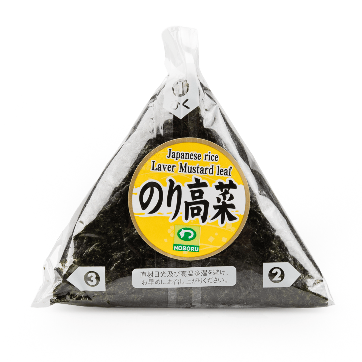 たかなおにぎり様 Noboru おにぎり 高菜 100 グラム - Weee!