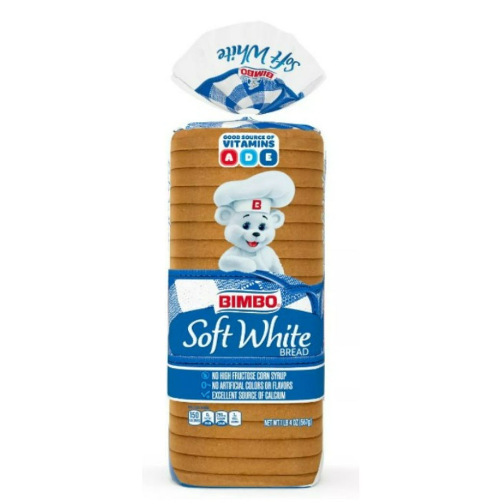 Pan Blanco Suave Bimbo 20 onza(s)