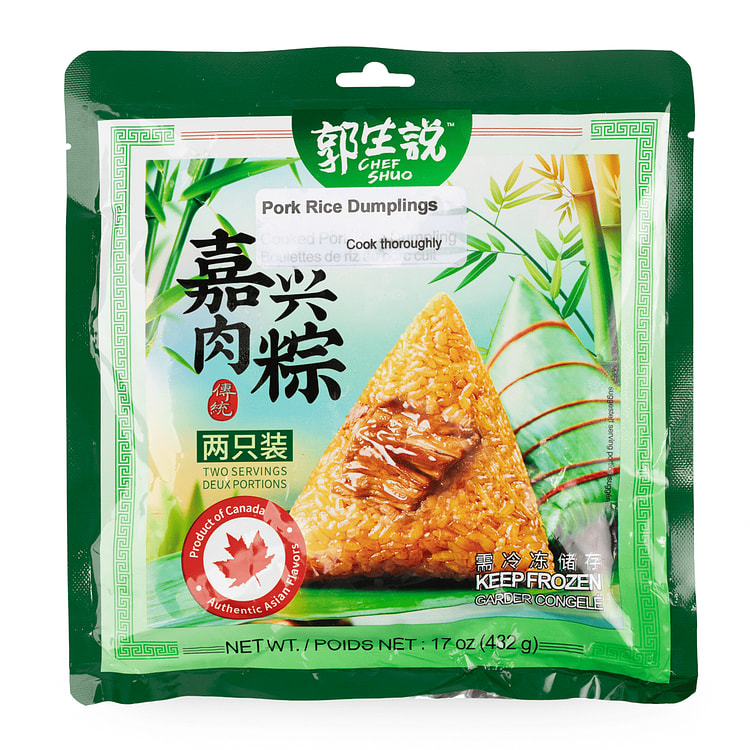 郭生说 嘉兴肉粽 两只装 432 克