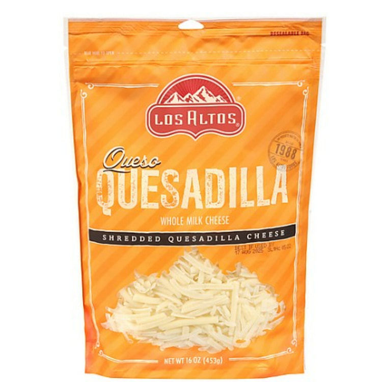 Los Altos Shredded Quesadilla Cheese 16 oz