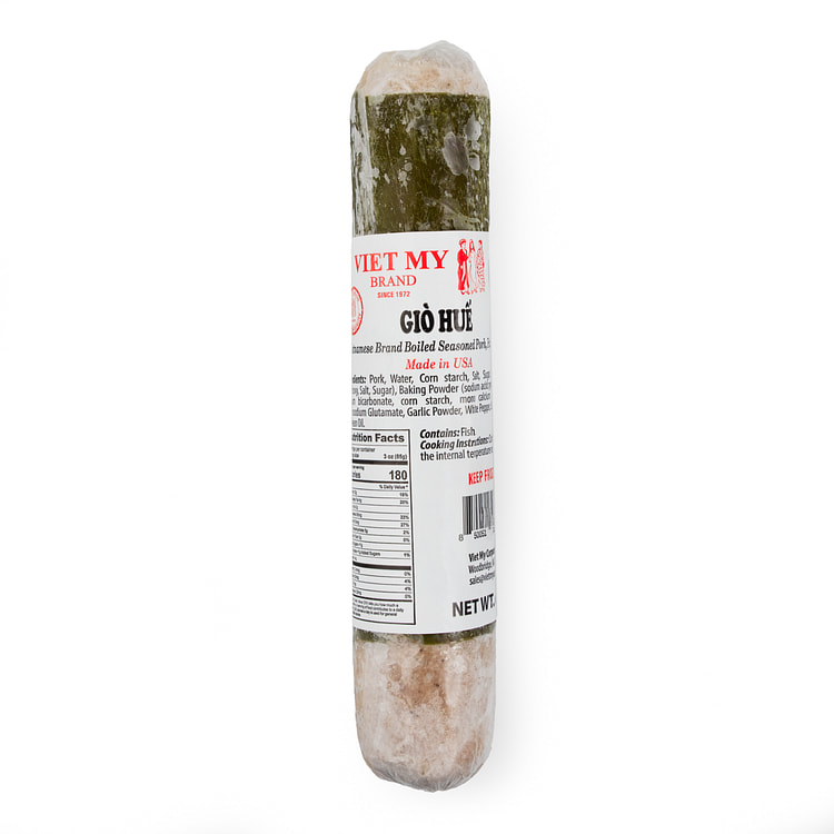 Viet My Hue Style Seasoned Pork Patty, Frozen  