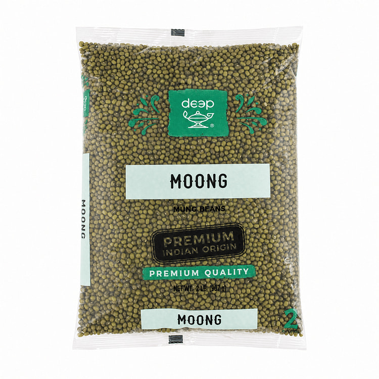 Deep Moong Whole (Mung Beans) 2 lb
