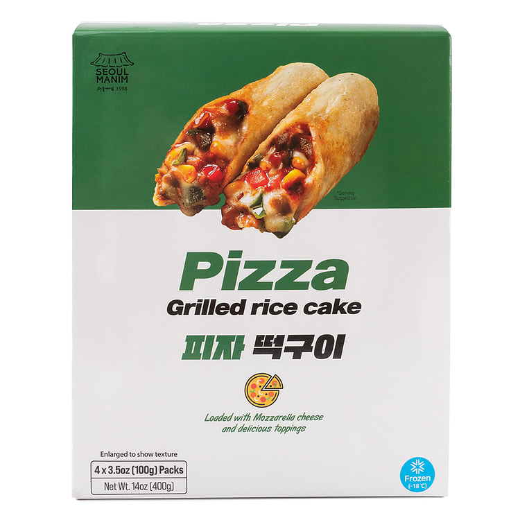 Seoul Manim Korean Grilled Rice Cake (Pizza) 100 克*4 份