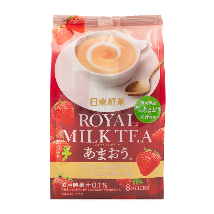 Nitto Royal Milk Tea Amao Strawberry Flavor 8 份