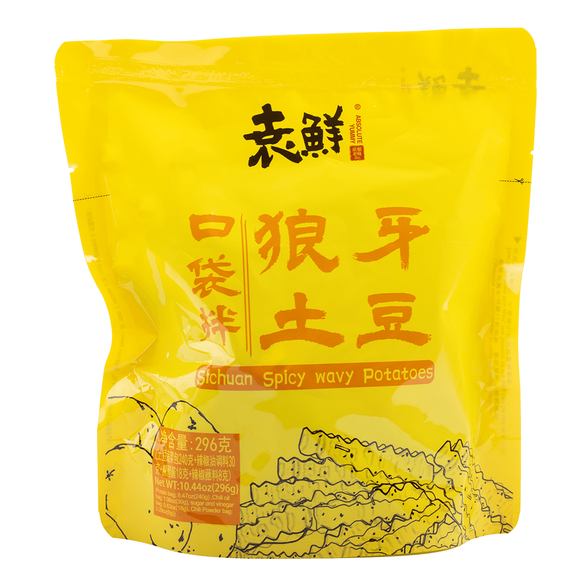 Yuanxian Wolf Teeth Sharp Potato 296 g