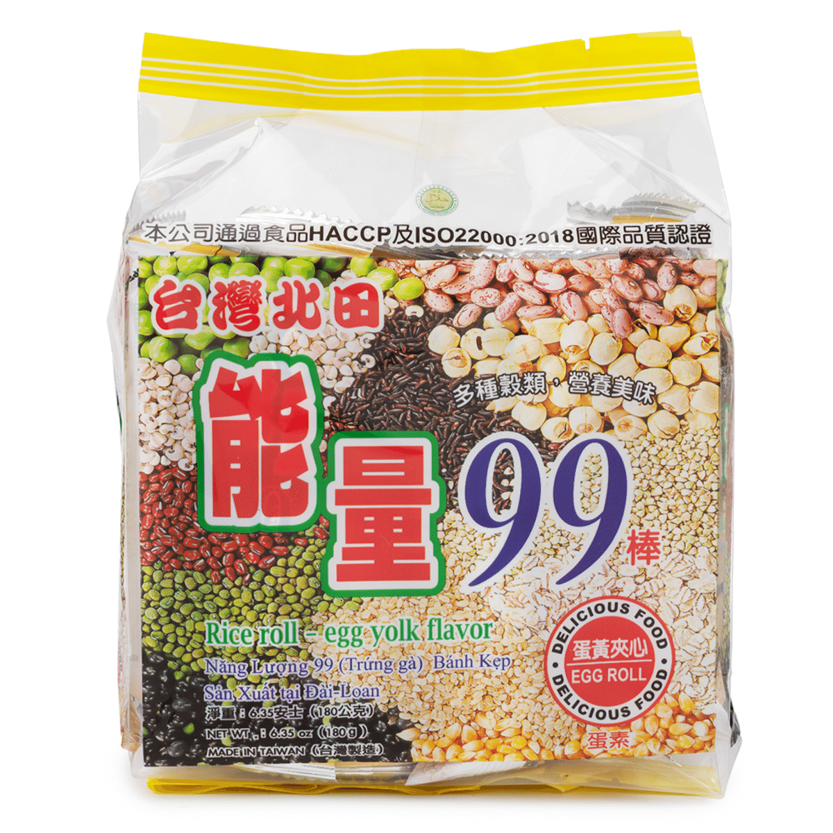 Cuốn Gạo Beitian Energy, Vị Lòng Đỏ Trứng 180 g