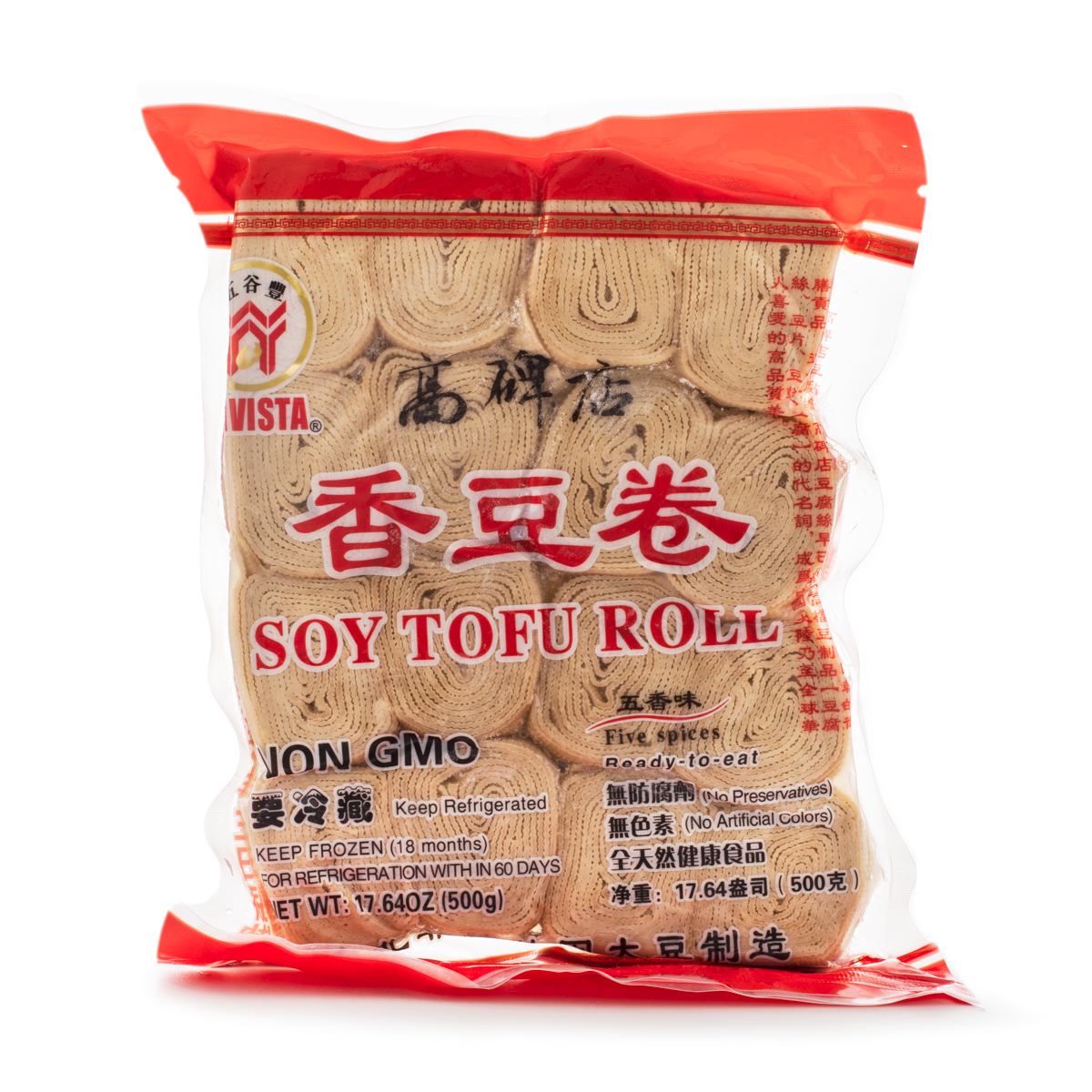 Get Havista Five Spice Bean Curd Skin, Frozen Delivered Weee! Asian