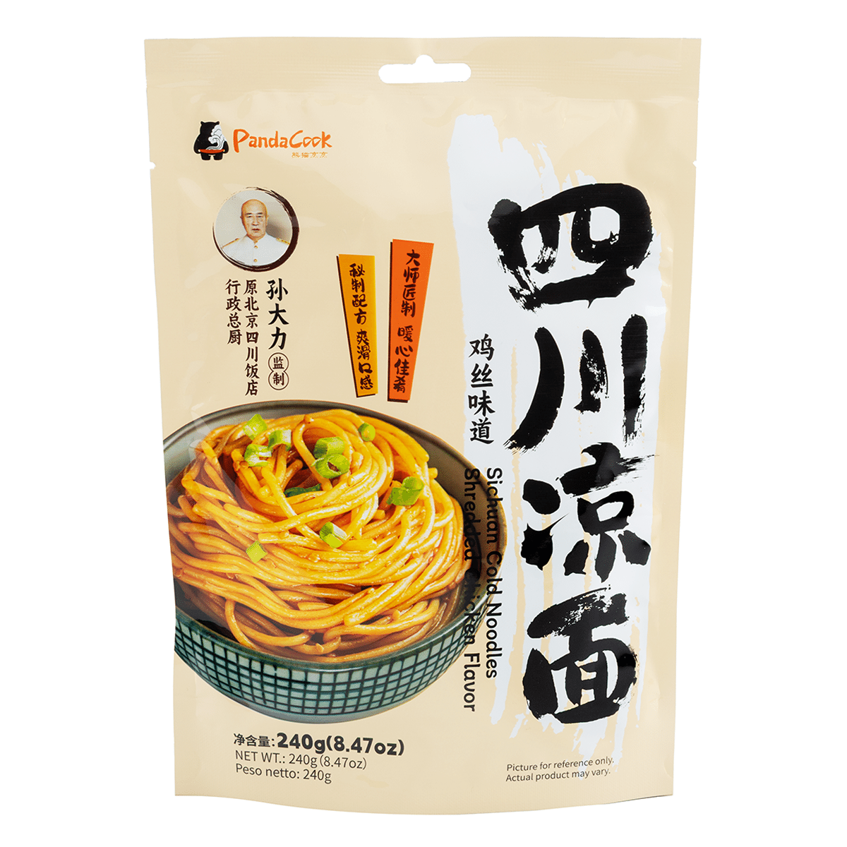 熊猫厨匠 四川饭店特别版 四川凉面 鸡丝味 240 克