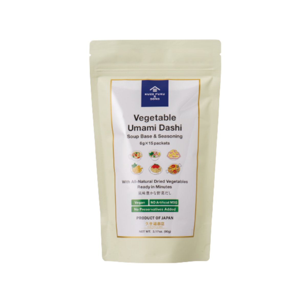Vegetable Dashi Soup Base and Seasoning 3.17 oz