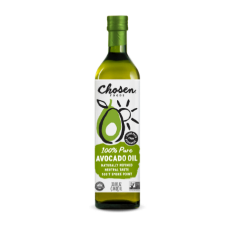 Óleo de Abacate 100% Chosen Foods 16.9 fl.oz