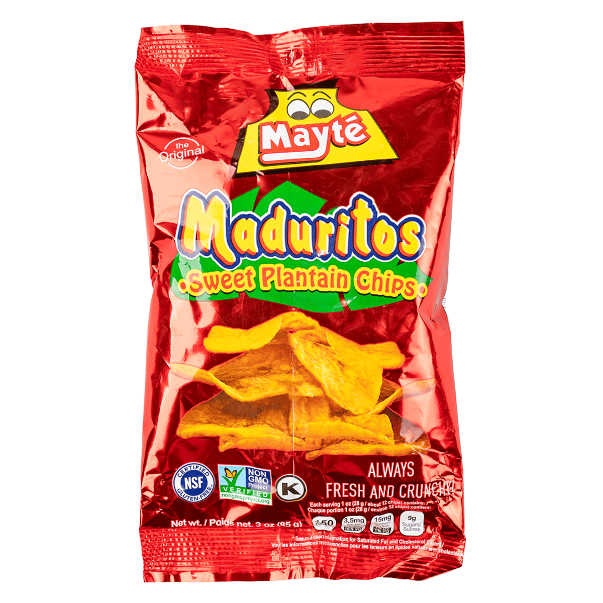 Mayte Sweet Plantain Chips 85 克
