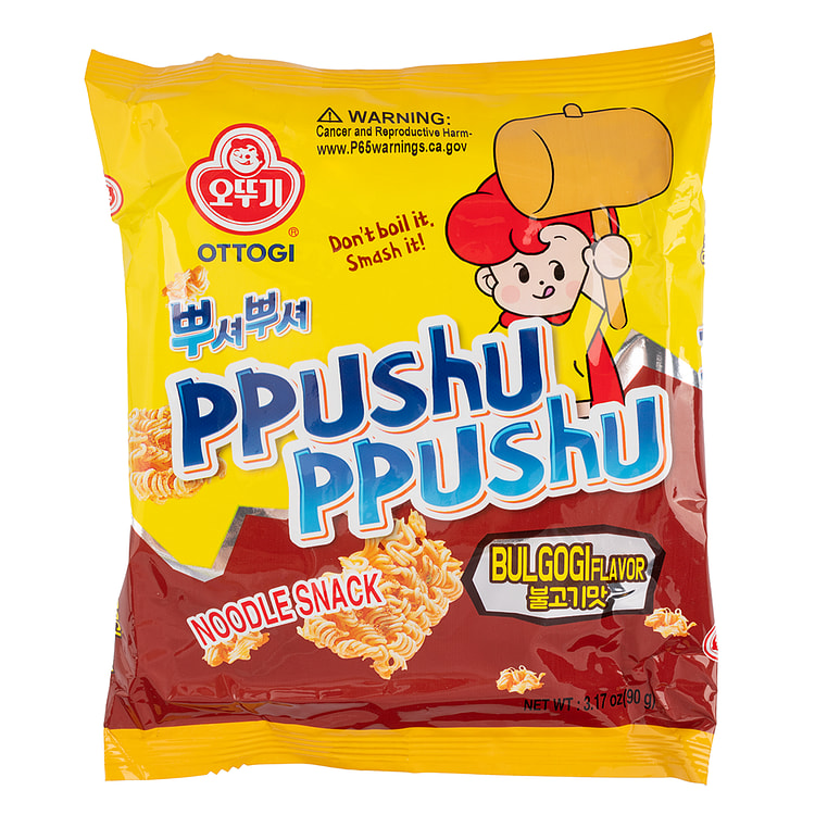 不倒翁 干脆面 韩式牛肉味