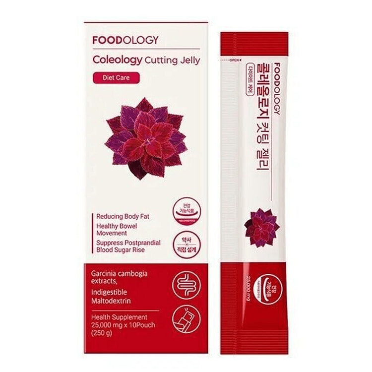 Foodology 脂肪切割果冻棒 10 pc 1 盒