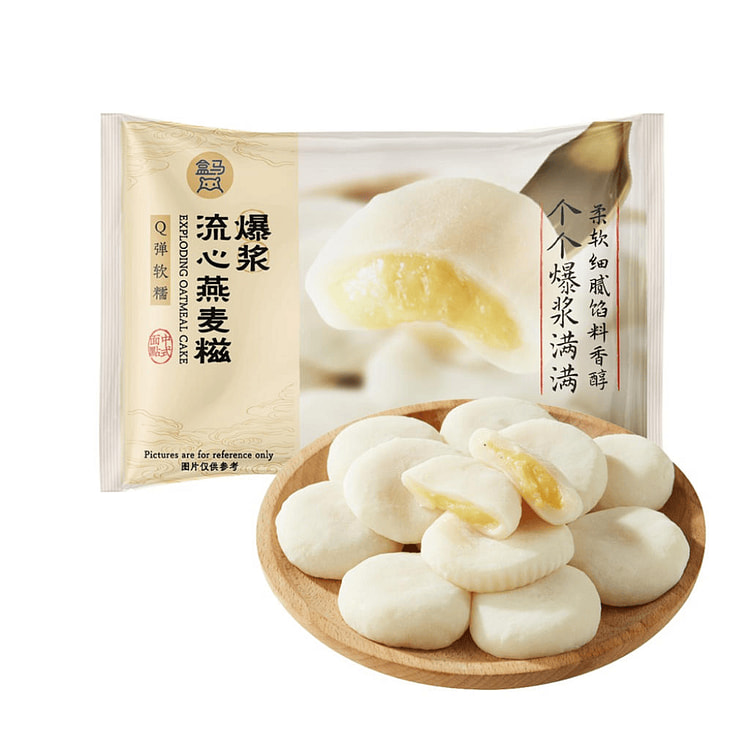 盒马 爆浆流心燕麦糍 350 克