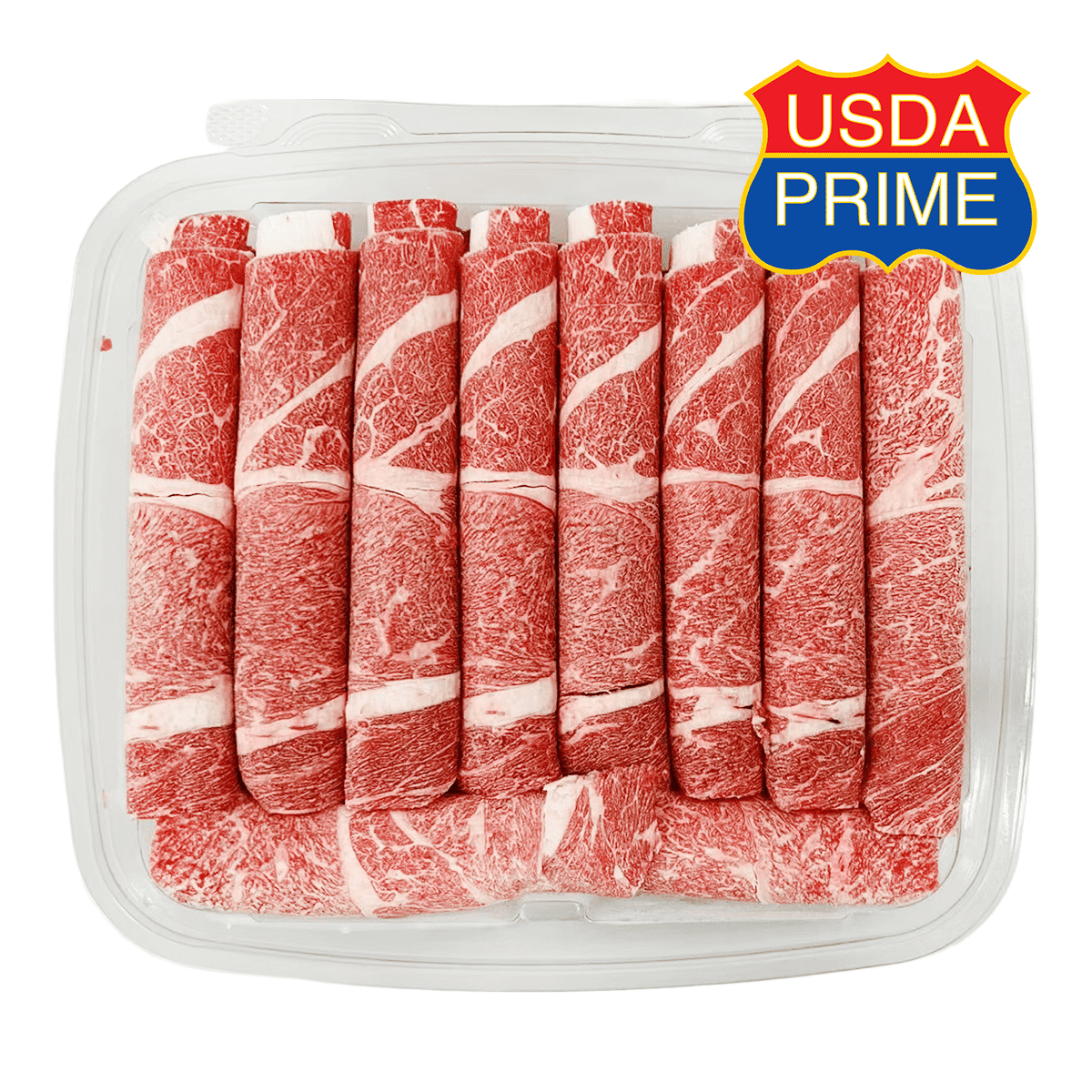 火锅牛肉卷(牛肩)USDA Prime 0.8-1.2 磅