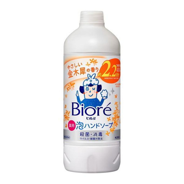 Biore u Foaming Hand Soap Refill (Osmanthus Scent) 430 ml