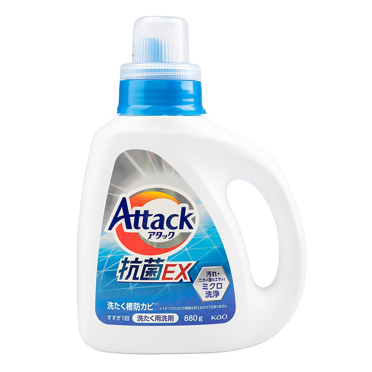 Kao Attack Antibacterial Ex Liquid Laundry Detergent 31oz 750 g